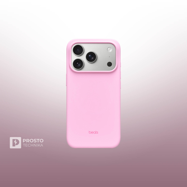 Чехол Beats iPhone 17 Pro Case with MagSafe and Camera Control - Pebble